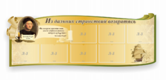 Стенд резной "Из дальних странствий возвратясь" - fgospostavki.ru - Нижний Тагил