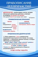 Стенд "Правописание деепричастий" - fgospostavki.ru - Нижний Тагил