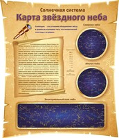 Стенд "Карта звездного неба" - fgospostavki.ru - Нижний Тагил