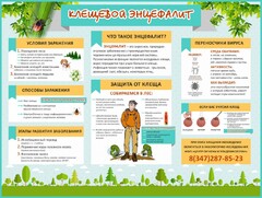 Стенд "Клещевой энцефалит" - fgospostavki.ru - Нижний Тагил
