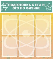 Стенд "Подготовка к ЕГЭ и ОГЭ по физике (6 карманов)" - fgospostavki.ru - Нижний Тагил