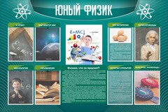 Стенд "Юный физик" Вариант 2 - fgospostavki.ru - Нижний Тагил