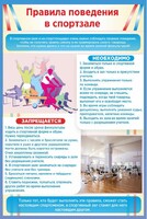 Стенд "Правила поведения в спортзале №1" - fgospostavki.ru - Нижний Тагил