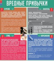Стенд "Вредные привычки" - fgospostavki.ru - Нижний Тагил