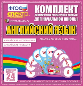 Динамические раздаточные пособия. Английский язык (веера). Английские местоимения, английские предлоги. - fgospostavki.ru - Нижний Тагил