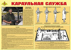 Плакат "Караульная служба" - fgospostavki.ru - Нижний Тагил