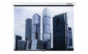 Настенный проекционный экран Lumien Eco Picture (LEP-100105) 160х160 см - fgospostavki.ru - Нижний Тагил
