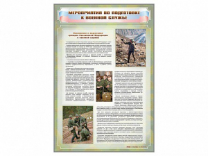 Стенд "Мероприятия обязательной подготовки граждан к военной службе" - fgospostavki.ru - Нижний Тагил