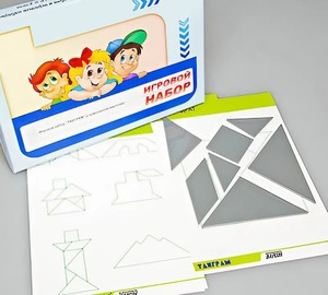 Игровой набор "Танграм" (с комплектом карточек) - fgospostavki.ru - Нижний Тагил