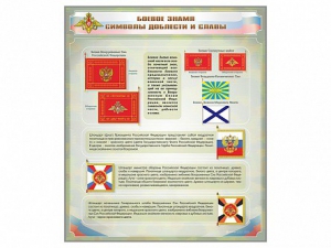Стенд "Боевое знамя. Символы доблести и славы" - fgospostavki.ru - Нижний Тагил