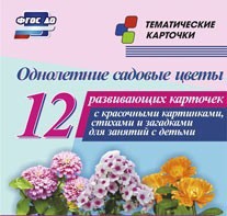 Тематические карточки "Однолетние садовые цветы" - fgospostavki.ru - Нижний Тагил