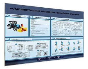 Электрифицированный светодинамический стенд «Комплектование машинно-тракторных агрегатов» - fgospostavki.ru - Нижний Тагил