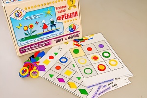 Игровой набор Фребеля "Цвет и форма" (серия "Эксперимент") - fgospostavki.ru - Нижний Тагил