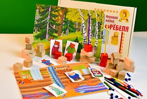 Игровой набор Фребеля "Три медведя" (серия "Сказочный мир". Выпуск 2) - fgospostavki.ru - Нижний Тагил