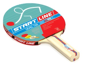Ракетка для настольного тенниса start line level 100 прямая control - fgospostavki.ru - Нижний Тагил
