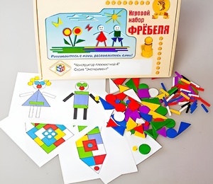 Игровой набор Фребеля "Конструктор плоскостной-4" (Серия "Эксперимент") - fgospostavki.ru - Нижний Тагил