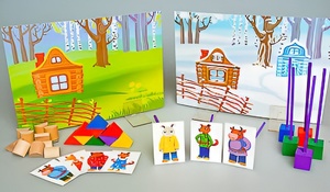 Игровой набор Фребеля "Заюшкина избушка" (серия "Сказочный мир". Выпуск 1) - fgospostavki.ru - Нижний Тагил
