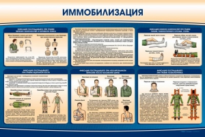 Стенд "Иммобилизация" - fgospostavki.ru - Нижний Тагил