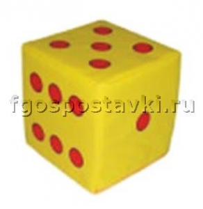 Кубик "Бросайка" с точками - fgospostavki.ru - Нижний Тагил