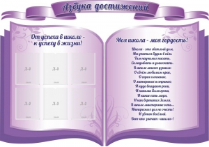 Стенд "Азбука достижений" (резной стенд из 3-х частей) - fgospostavki.ru - Нижний Тагил