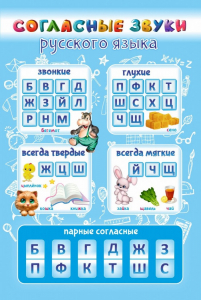 Стенд "Согласные русского языка" - fgospostavki.ru - Нижний Тагил