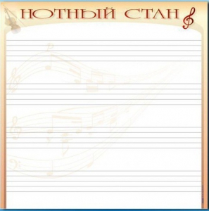 Доска магнитно-маркерная "Нотный стан" - fgospostavki.ru - Нижний Тагил