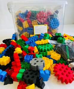 Конструктор Шестеренки (STEM Junior) 300 деталей  - fgospostavki.ru - Нижний Тагил