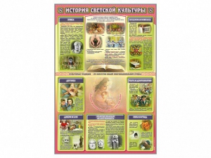 Стенд "История светской культуры" - fgospostavki.ru - Нижний Тагил
