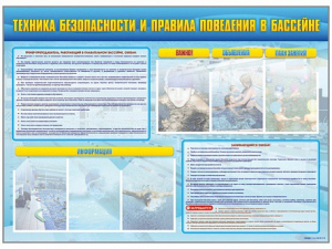 Стенд-уголок "Техника безопасности и правила поведения в бассейне" - fgospostavki.ru - Нижний Тагил
