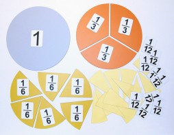 Набор магнитных карточек "Доли и дроби - 3" - fgospostavki.ru - Нижний Тагил