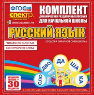 Динамические раздаточные пособия. Русский язык (веера). Читаем по слогам (слоги из двух букв). Конструируем слова (слоги из двух и трех букв). - fgospostavki.ru - Нижний Тагил