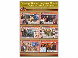 Стенды "Великая Отечественная война от Бреста до Берлина" - fgospostavki.ru - Нижний Тагил