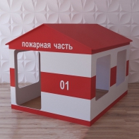 Детский игровой домик «Пожарная служба» - fgospostavki.ru - Нижний Тагил