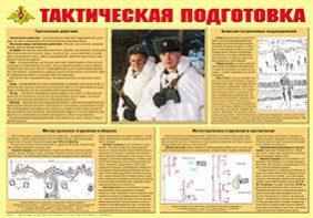 Плакат "Тактическая подготовка" - fgospostavki.ru - Нижний Тагил