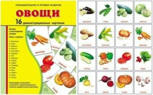Демонстрационные карточки "Овощи" - fgospostavki.ru - Нижний Тагил