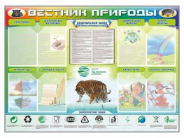 Стенд-уголок "Вестник природы" Вариант 1 - fgospostavki.ru - Нижний Тагил