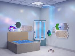 Комплект оборудования для сенсорной комнаты 6.2 м² - fgospostavki.ru - Нижний Тагил