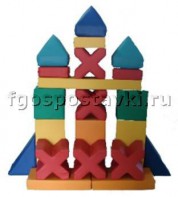 Мягкий модуль-конструктор "Башня" (21 элемент) - fgospostavki.ru - Нижний Тагил