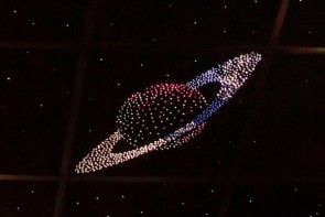 Потолок "Звездное небо с анимационным фибероптическим эффектом сатурн" - fgospostavki.ru - Нижний Тагил