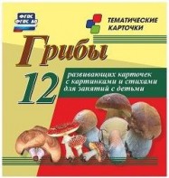 Тематические карточки "Грибы" - fgospostavki.ru - Нижний Тагил
