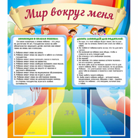 Стенд "Мир вокруг меня" - fgospostavki.ru - Нижний Тагил