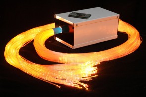 Пучок фибероптических волокон с боковым точечным свечением «Звёздный дождь» 200х2 м в комплекте с источником света - fgospostavki.ru - Нижний Тагил