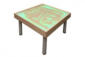 Столик на ножках для рисования песком "Радуга" с подсветкой RGB - fgospostavki.ru - Нижний Тагил