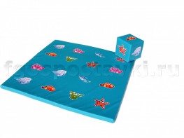 Игровой мат "Море" с кубиком - fgospostavki.ru - Нижний Тагил