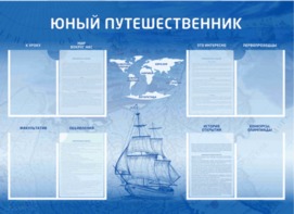Стенд-уголок "Юный путешественник" - fgospostavki.ru - Нижний Тагил