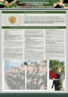 Стенд-уголок "Конституция Российской Федерации и Федеральный закон "О воинской обязанности и военной службе" - fgospostavki.ru - Нижний Тагил