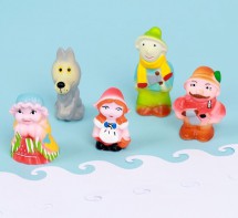 Набор резиновых игрушек «Красная шапочка» - fgospostavki.ru - Нижний Тагил