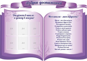 Стенд "Азбука достижений" (резной стенд из 3-х частей) - fgospostavki.ru - Нижний Тагил