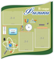 Стенд "В мире физики" - fgospostavki.ru - Нижний Тагил
