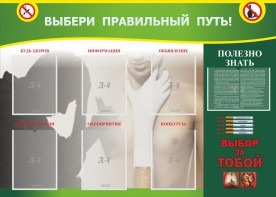 Стенд "Выбери правильный путь!" - fgospostavki.ru - Нижний Тагил